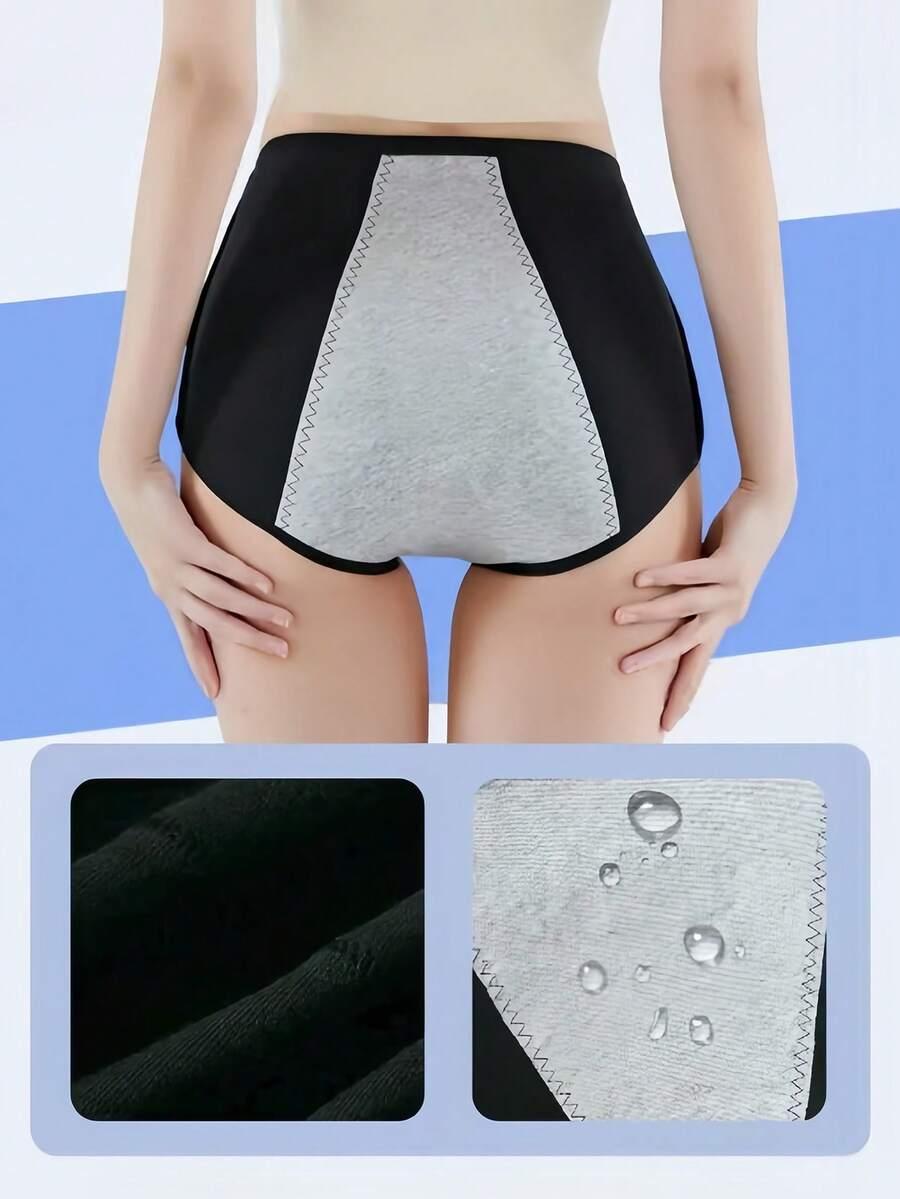 SHEIN MAJTKI MENSTRUACYJNE 3-PACK S09__XL