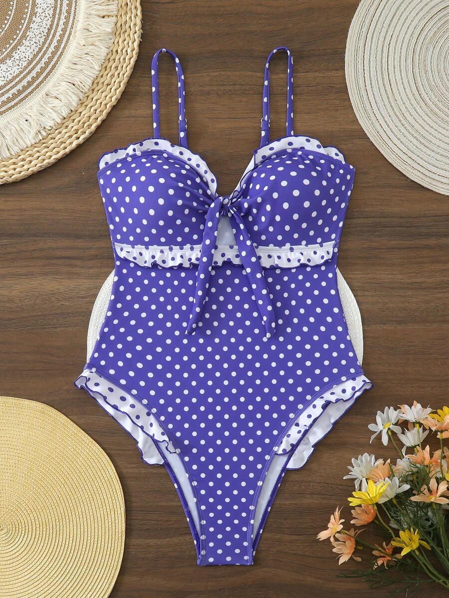 SHEIN JEDNOCZĘŚCIOWY STRÓJ KĄPIELOWY S09__M