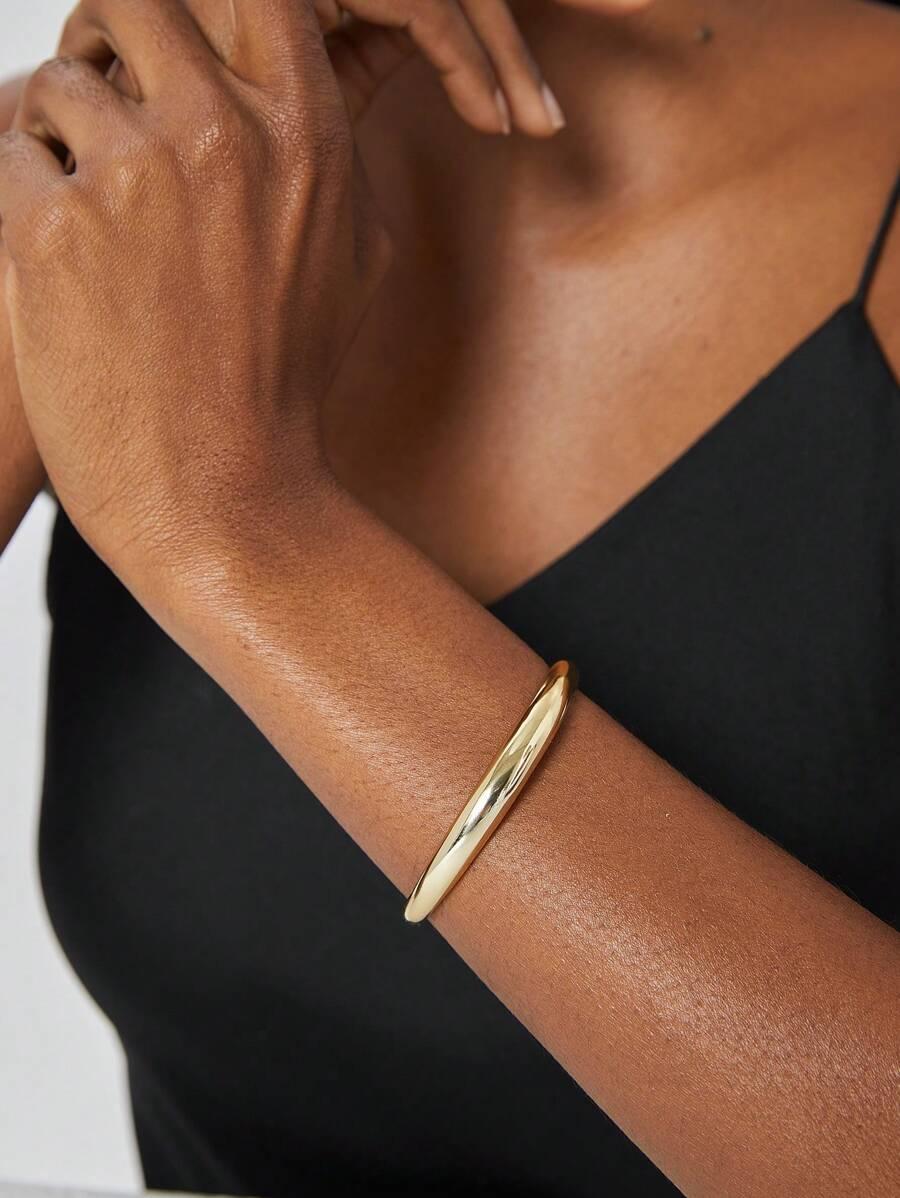 SHEIN ZŁOTA BRANSOLETKA NA RĘKĘ S07__6,5CM