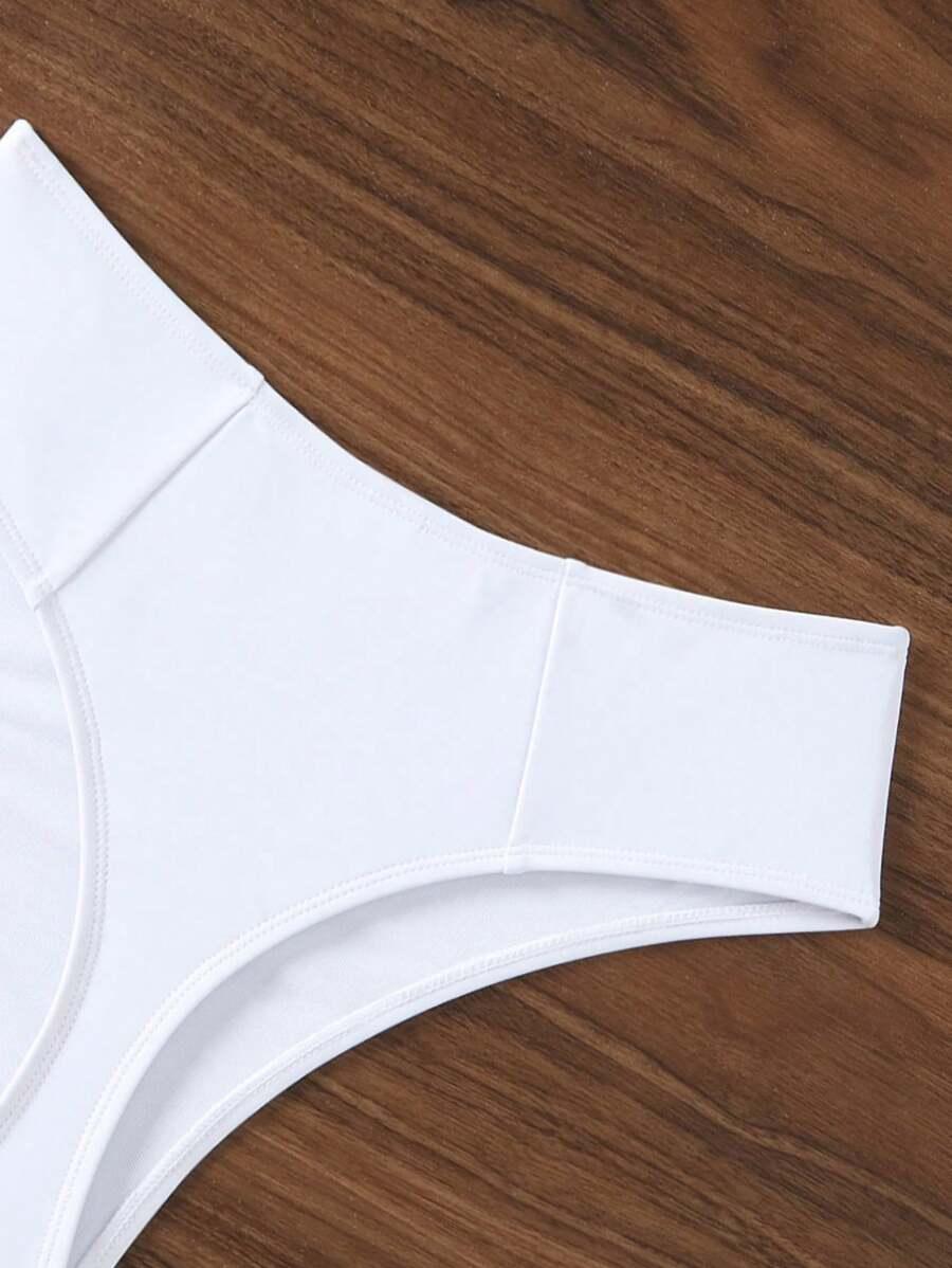 SHEIN BIAŁY DÓŁ OD BIKINI S09__L