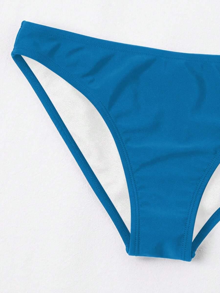SWIM BASICS NIEBIESKI DÓŁ OD BIKINI S09__S