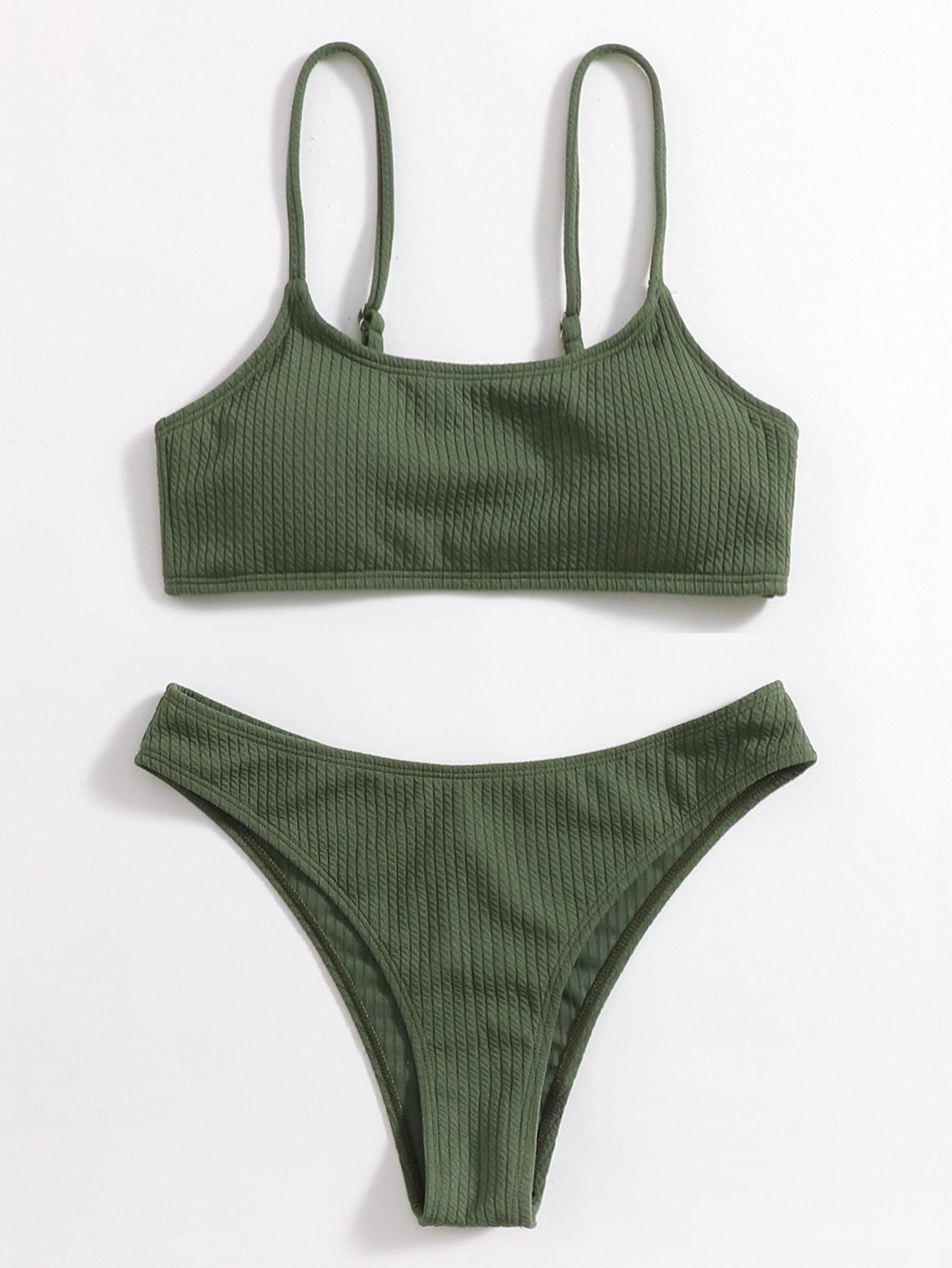 SHEIN DWUCZĘŚCIOWY STRÓJ KĄPIELOWY S09__XS