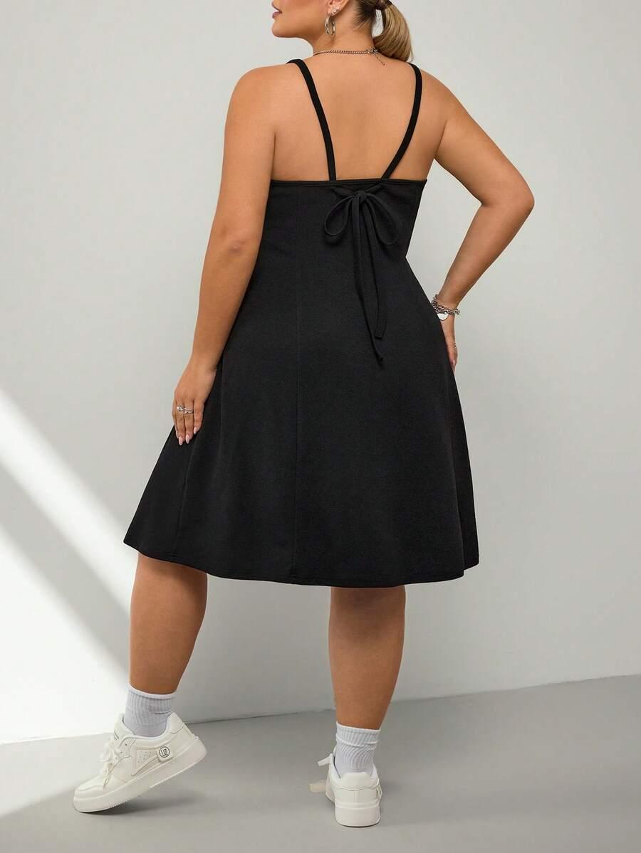 SHEIN CZARNA SUKIENKA RAMIĄCZKA S06__54