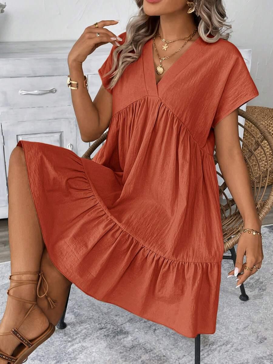 SHEIN MINI SUKIENKA FALBANA PK01__XL