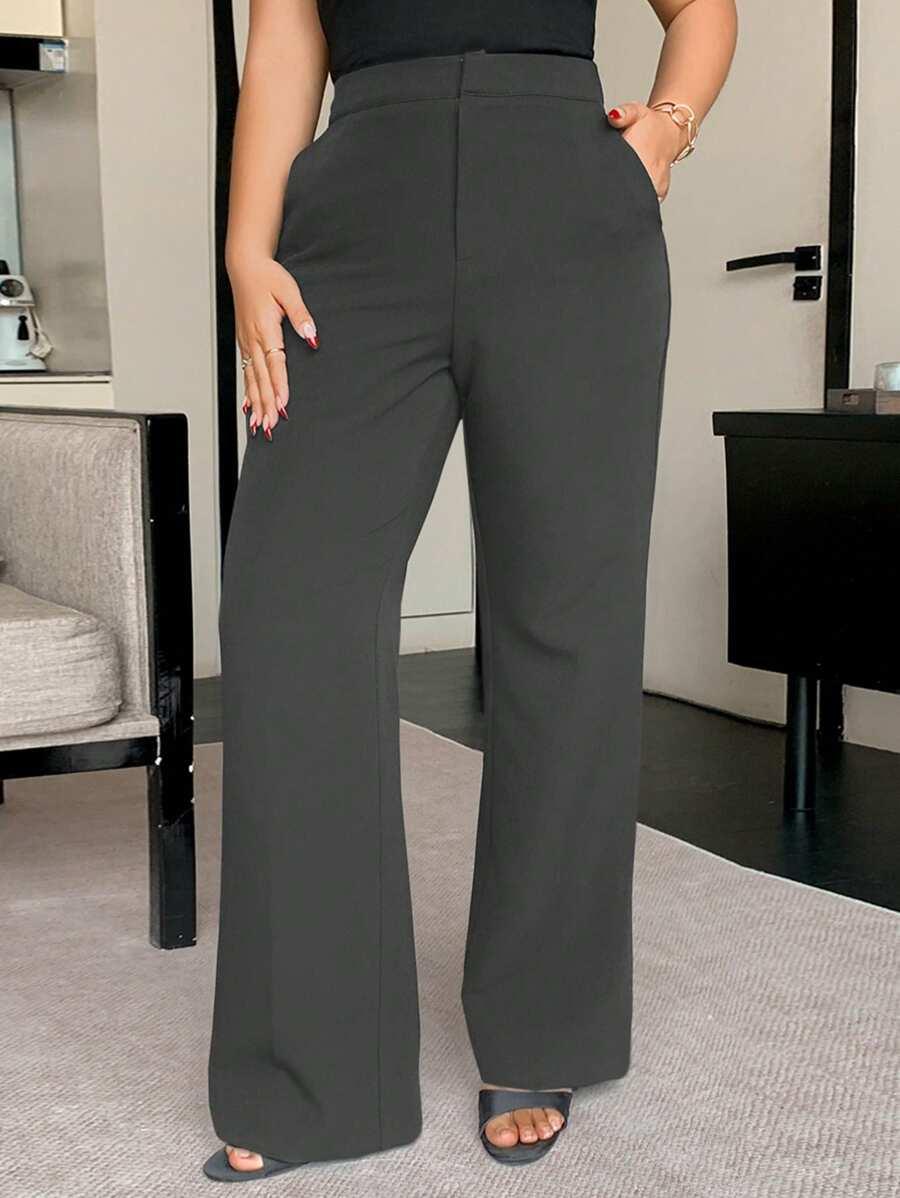 SHEIN SZARE SPODNIE CASUAL S06__46