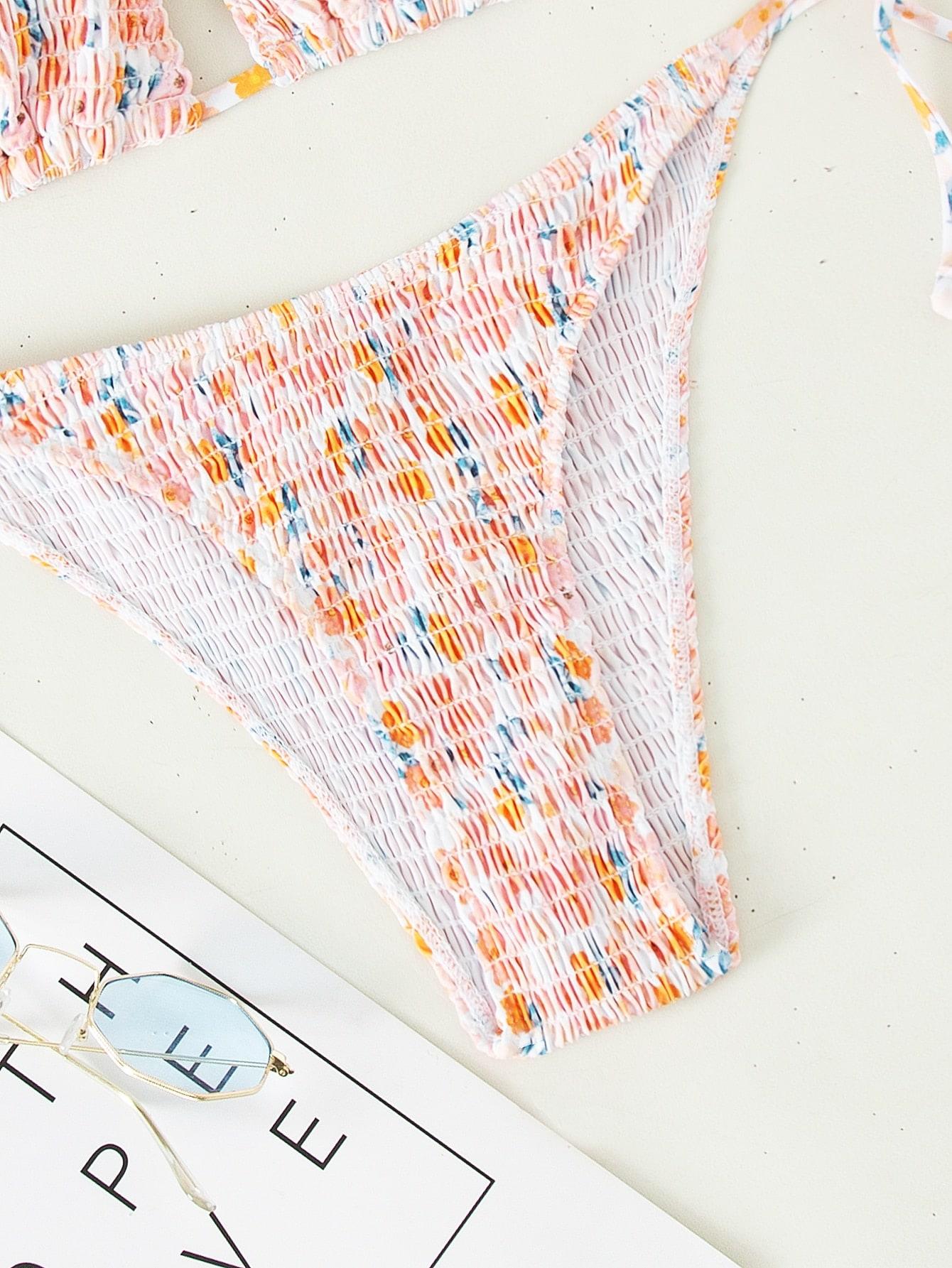 SHEIN DWUCZĘŚCIOWY STRÓJ KĄPIELOWY S09__S