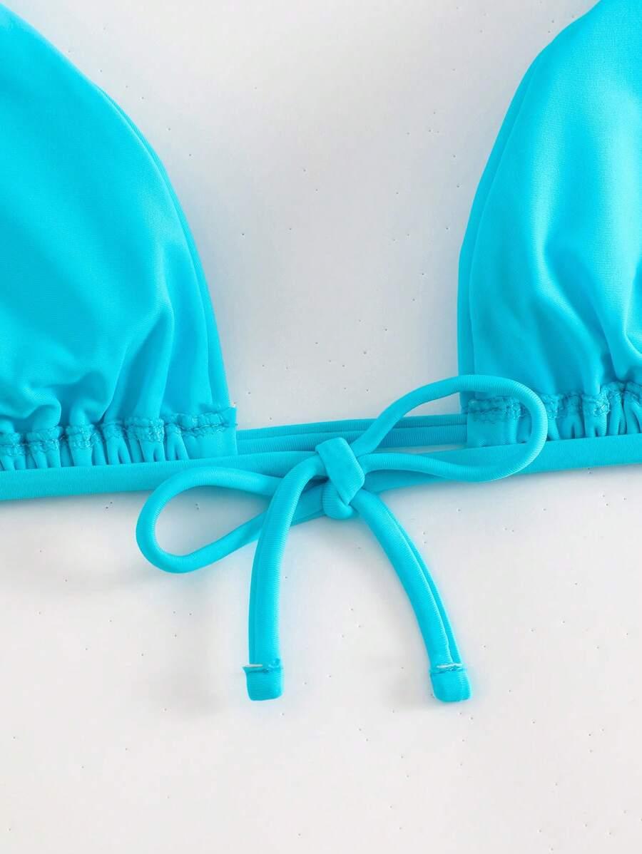 SWIM BASICS NIEBIESKA GÓRA OD BIKINI S09__XXL