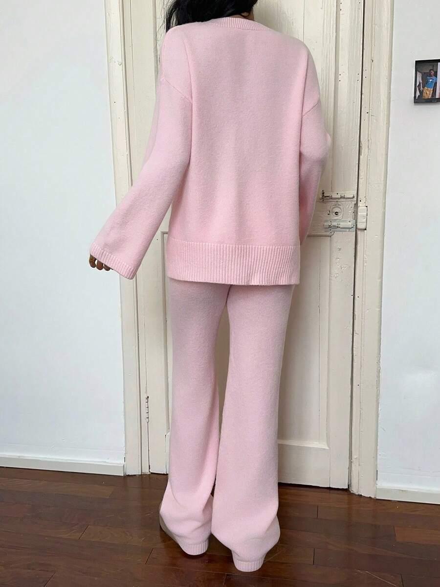 SHEIN KOMPLET SWETER SPODNIE S06__M