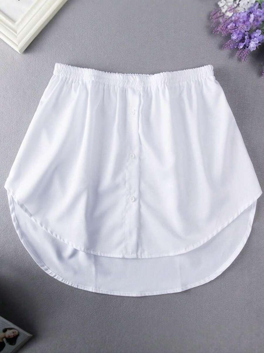 SHEIN PRZEDŁUŻENIE KOSZULI GUZIKI S07