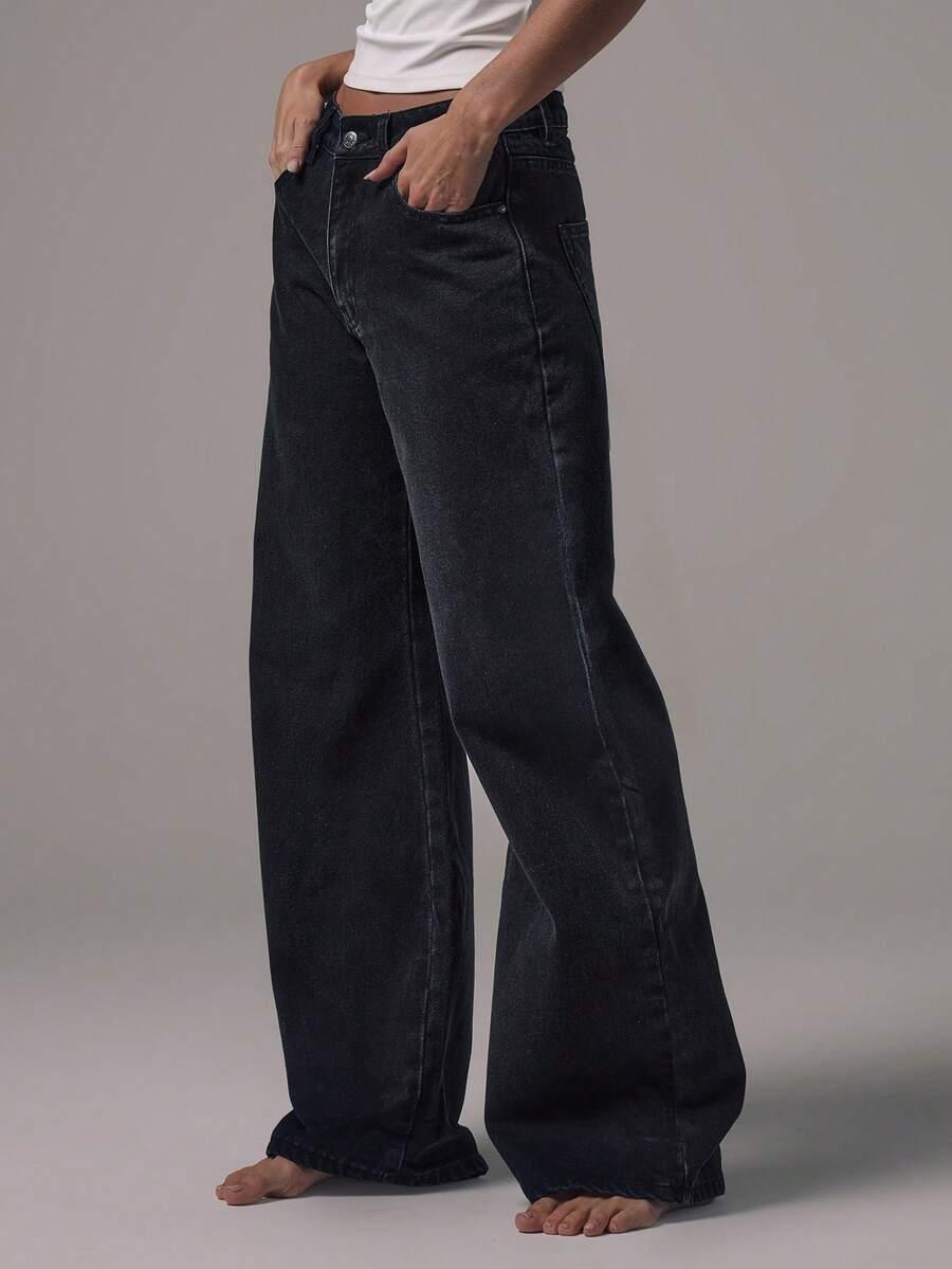 MUSERA LUŹNE SPODNIE JEANS KIESZENIE S06__W28/M