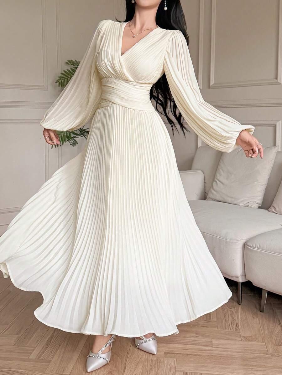 DAZY KREMOWA MAXI SUKIENKA S06__L