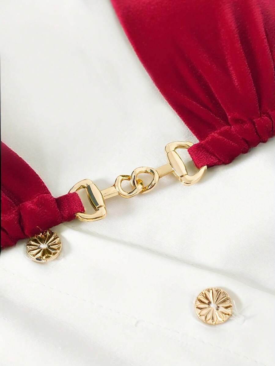 SHEIN DWUCZĘŚCIOWY STRÓJ KĄPIELOWY S09__L