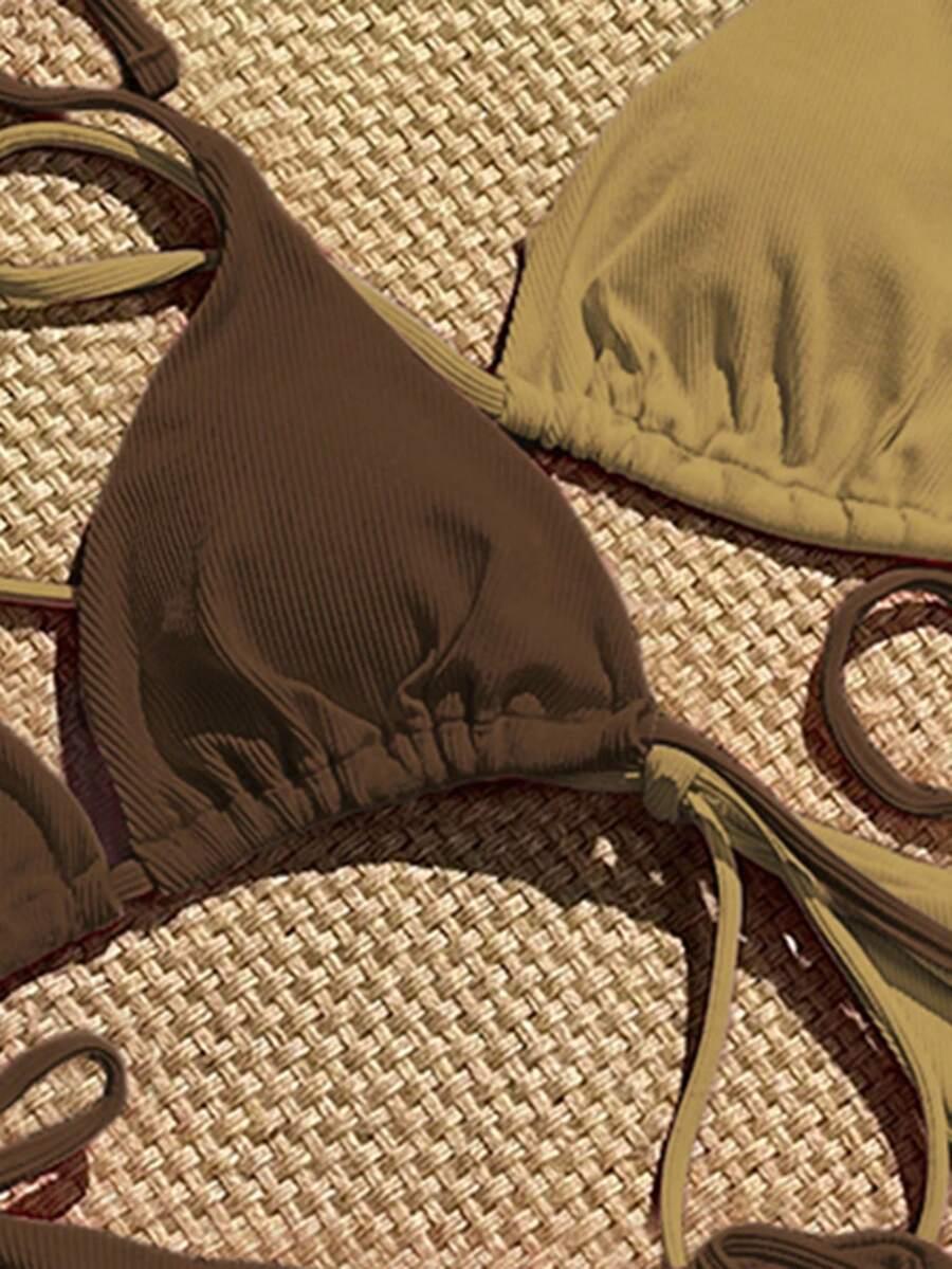 SHEIN DWUCZĘŚCIOWY STRÓJ KĄPIELOWY 2-PACK S06__M