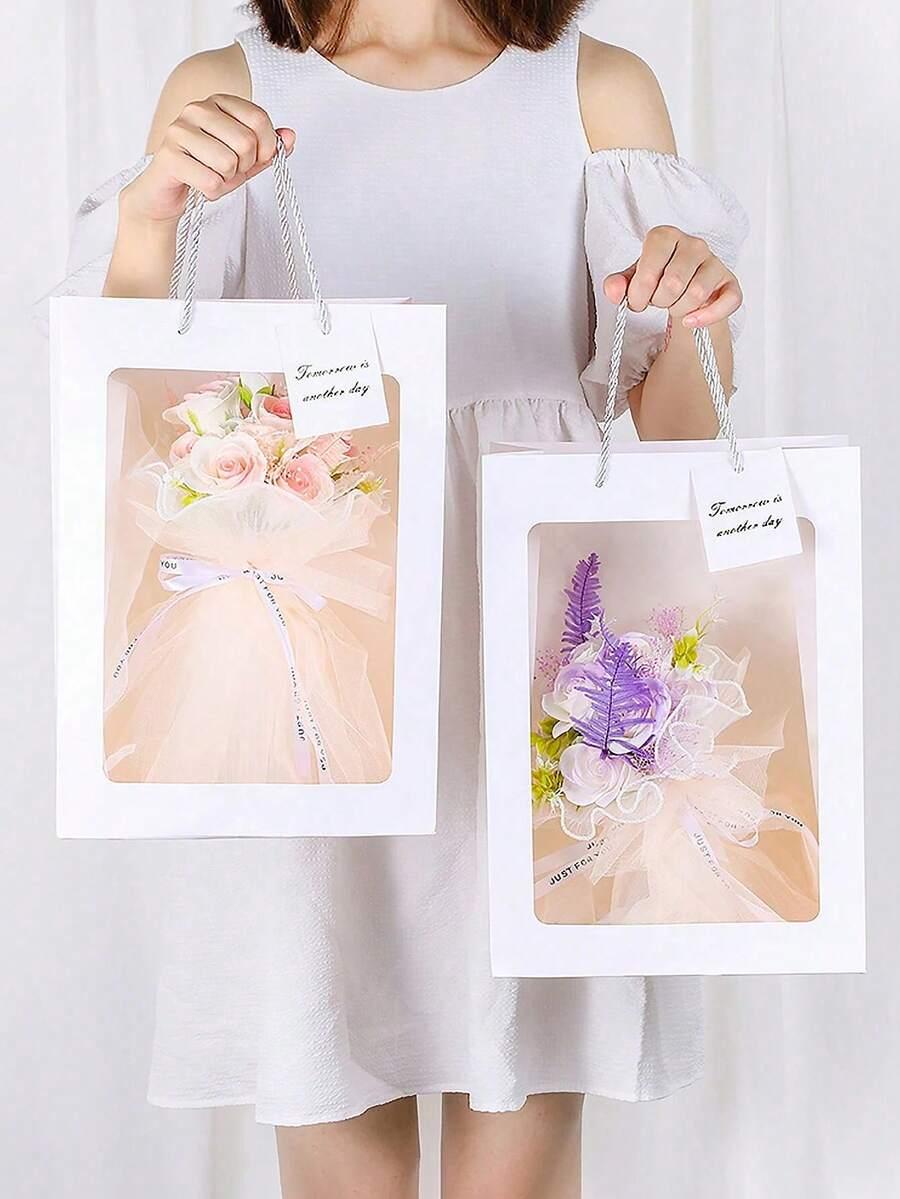 SHEIN PAPIEROWA TOREBKA PREZENTOWA S07__25X15X35