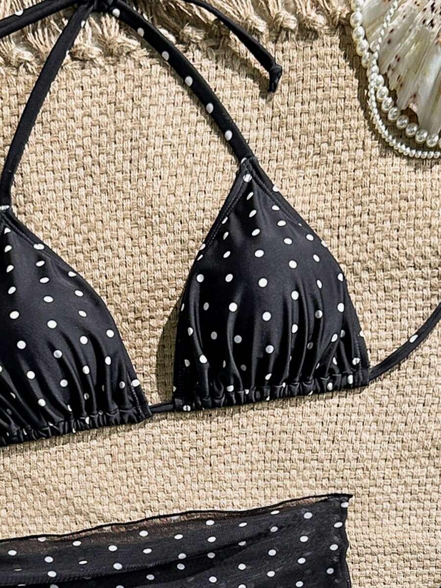 SHEIN DWUCZĘŚCIOWY STRÓJ KĄPIELOWY S09__M