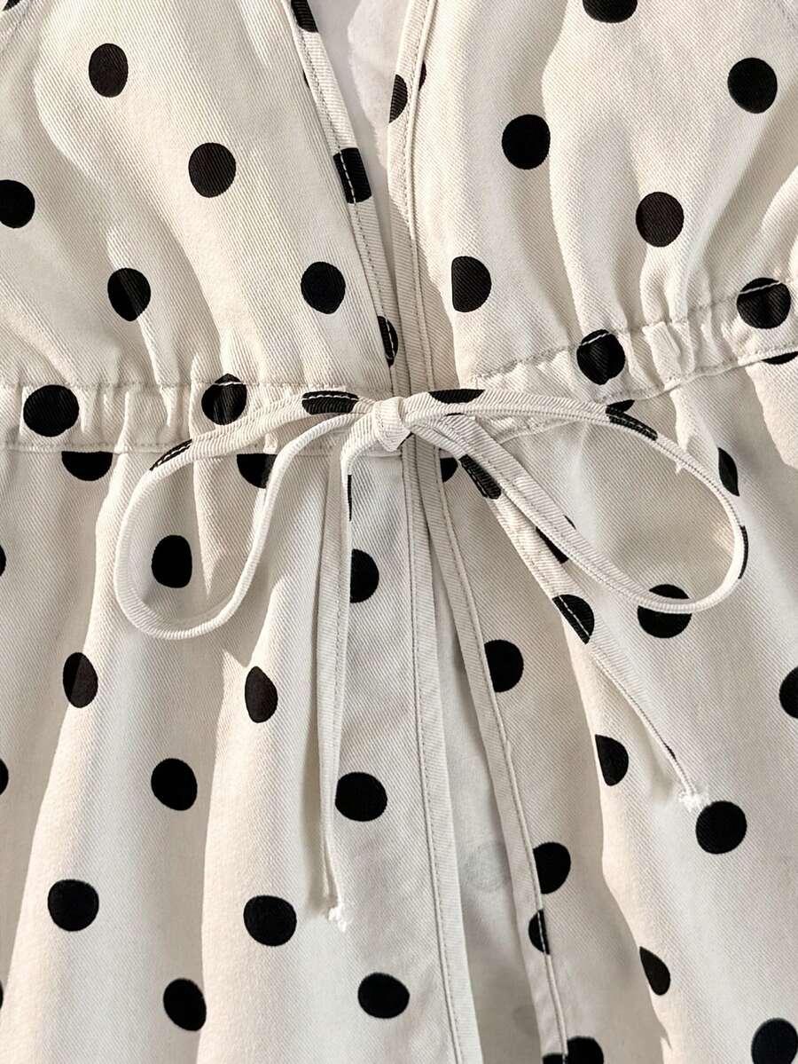 COMFORTCANA KREMOWY TOP WIĄZANIE S06__XS