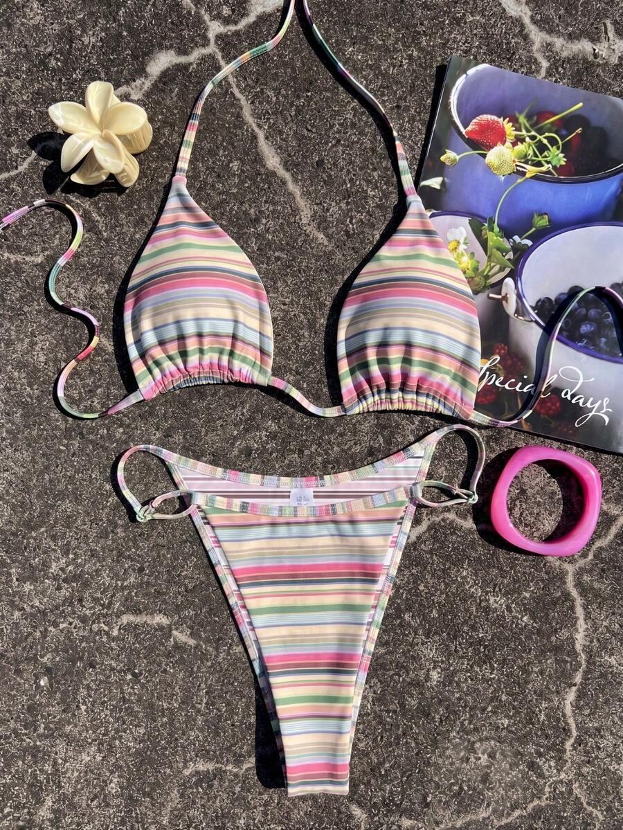SHEIN DWUCZĘŚCIOWY STRÓJ KĄPIELOWY S09__S