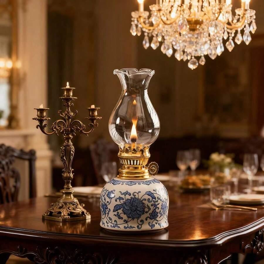 SHEIN CERAMICZNA LAMPA OLEJNA S07__