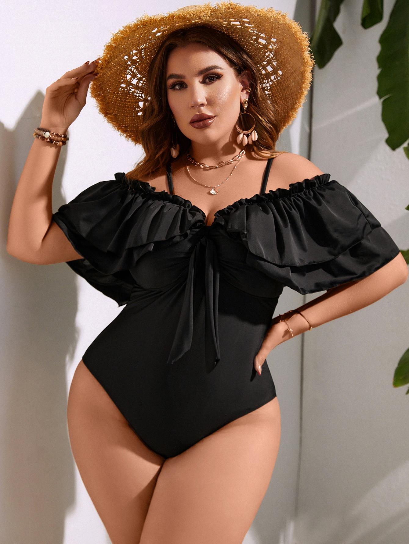 SHEIN JEDNOCZĘŚCIOWY STRÓJ KĄPIELOWY S09__52