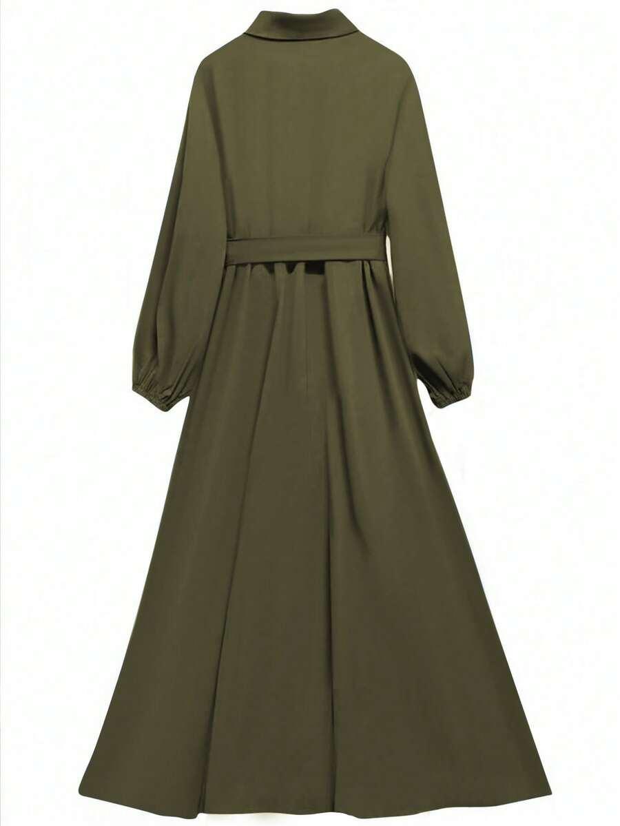 SHEIN OLIWKOWA MAXI SUKIENKA S06__XL
