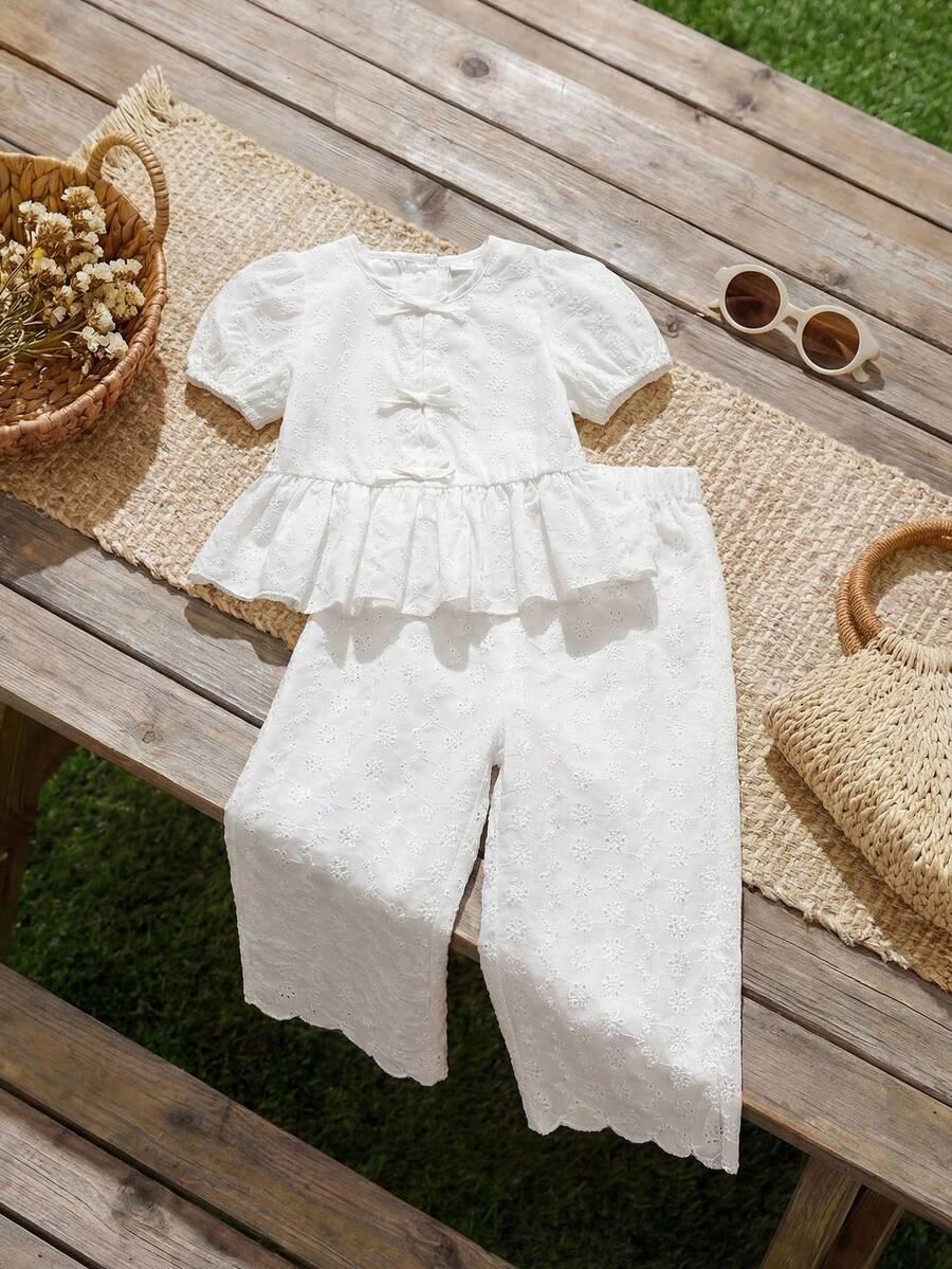 SHEIN BLUZKA SPODNIE KOMPLET S06__98-104