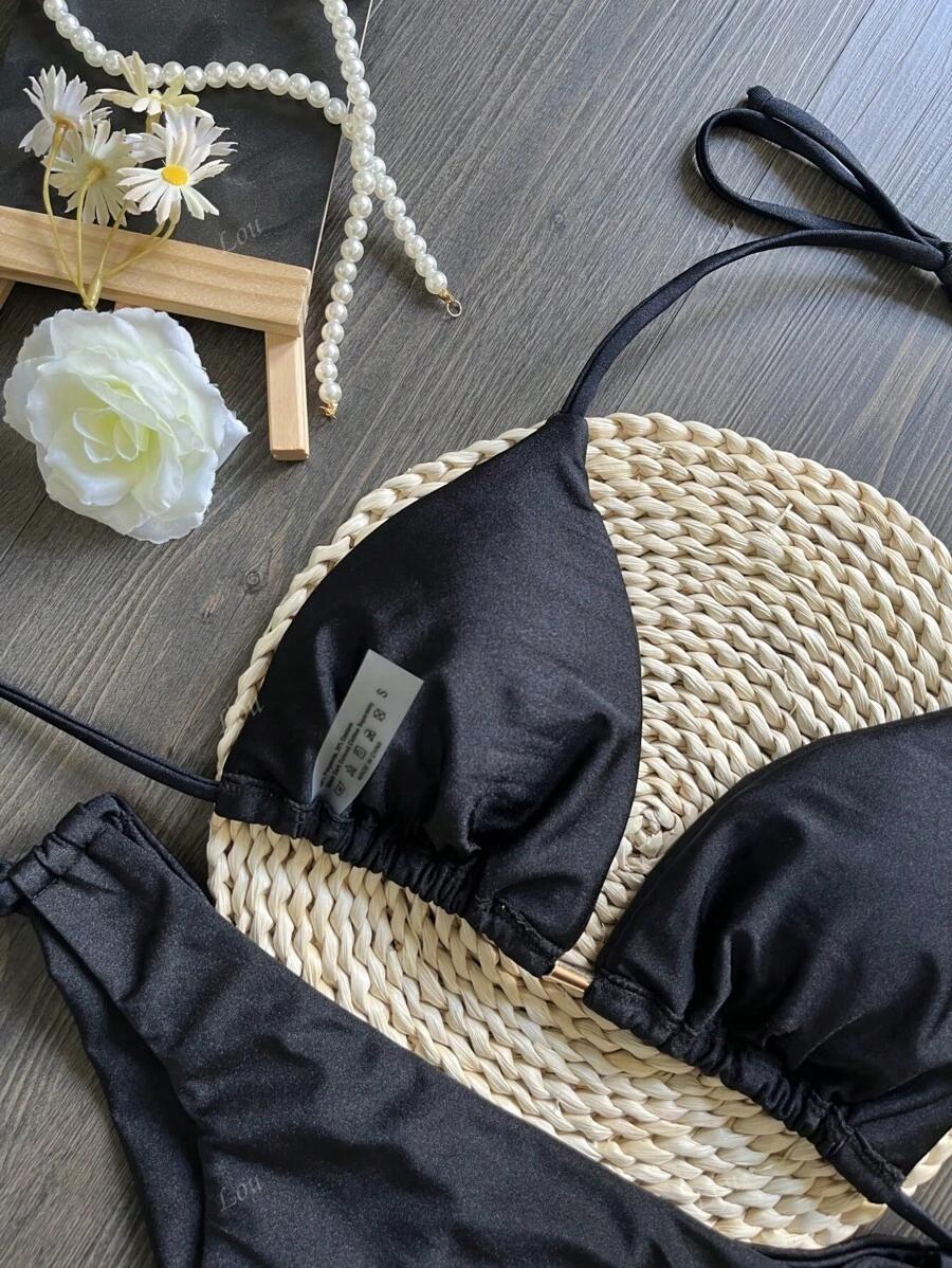 SHEIN DWUCZĘŚCIOWY STRÓJ KĄPIELOWY S09__M