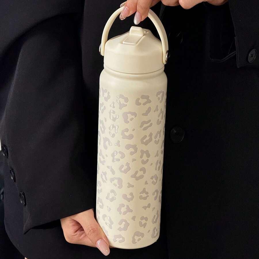 SHEIN BIDON TERMICZNY SŁOMKA S07__800ML