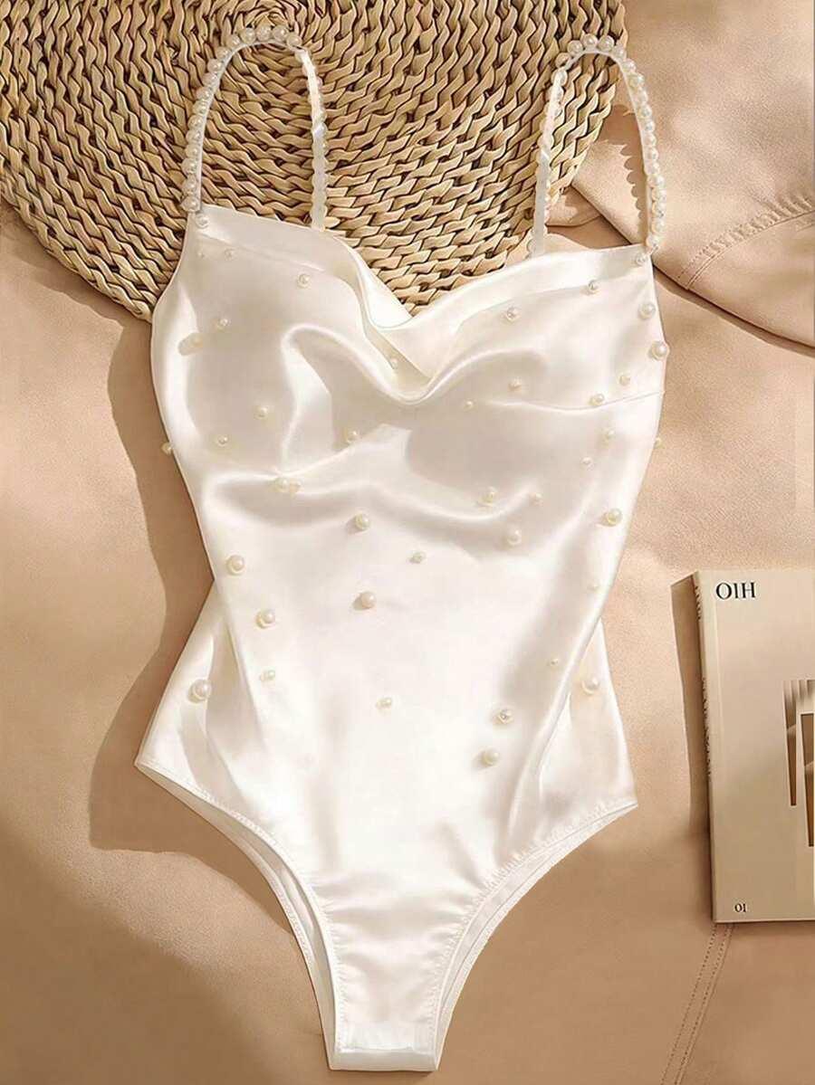 FRANCLIA BIAŁE BODY ZDOBIENIE S06__S