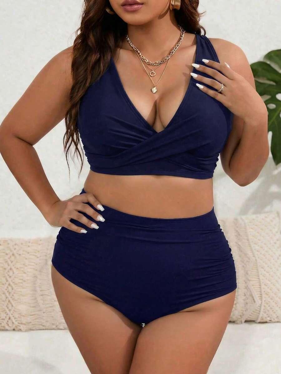 SHEIN DWUCZĘŚCIOWY STRÓJ KĄPIELOWY S09__50