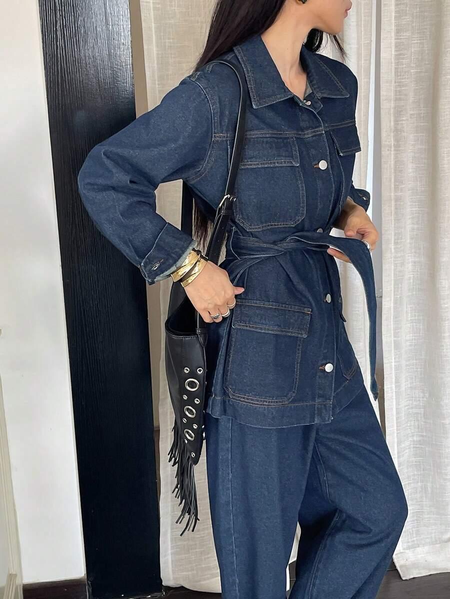 DAZY NIEBIESKIE SPODNIE JEANS S09__XL