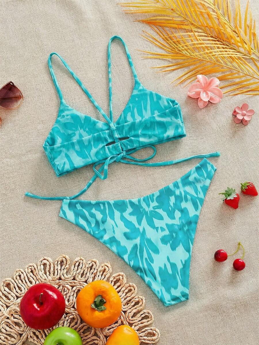 SWIM MOD DWUCZĘŚCIOWY STRÓJ KĄPIELOWY PRINT S09__M