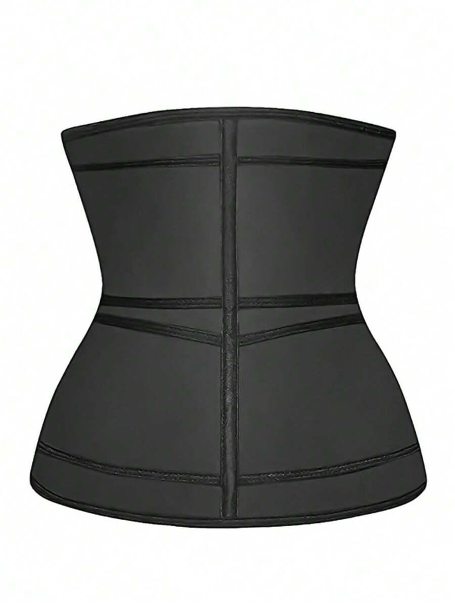 SHEIN CZARNY GORSET MODELUJĄCY S07__L
