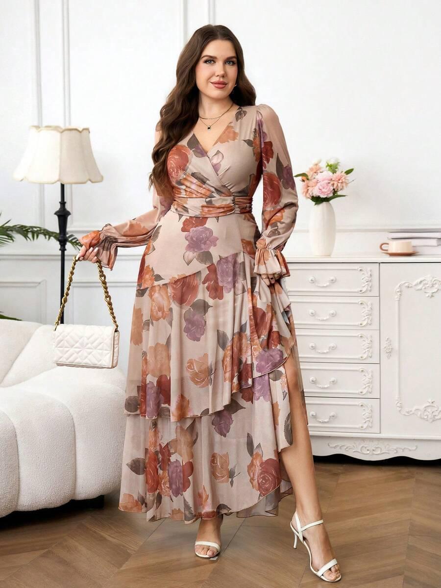REFLORA KOLOROWA MAXI SUKIENKA S06__46