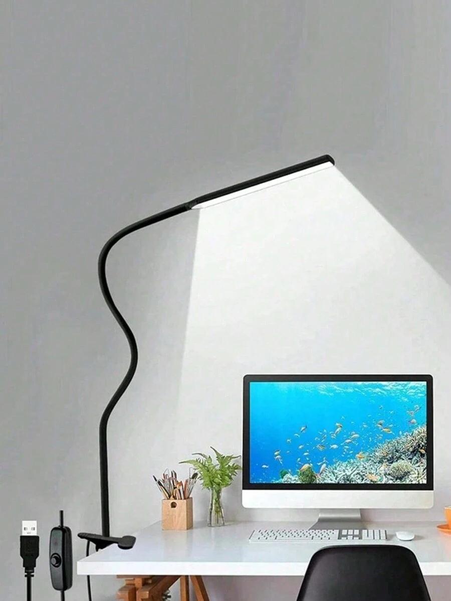 SHEIN LAMPKA DO CZYTANIA KSIĄŻEK LED NOCNA USB Z KLIPSEM S07