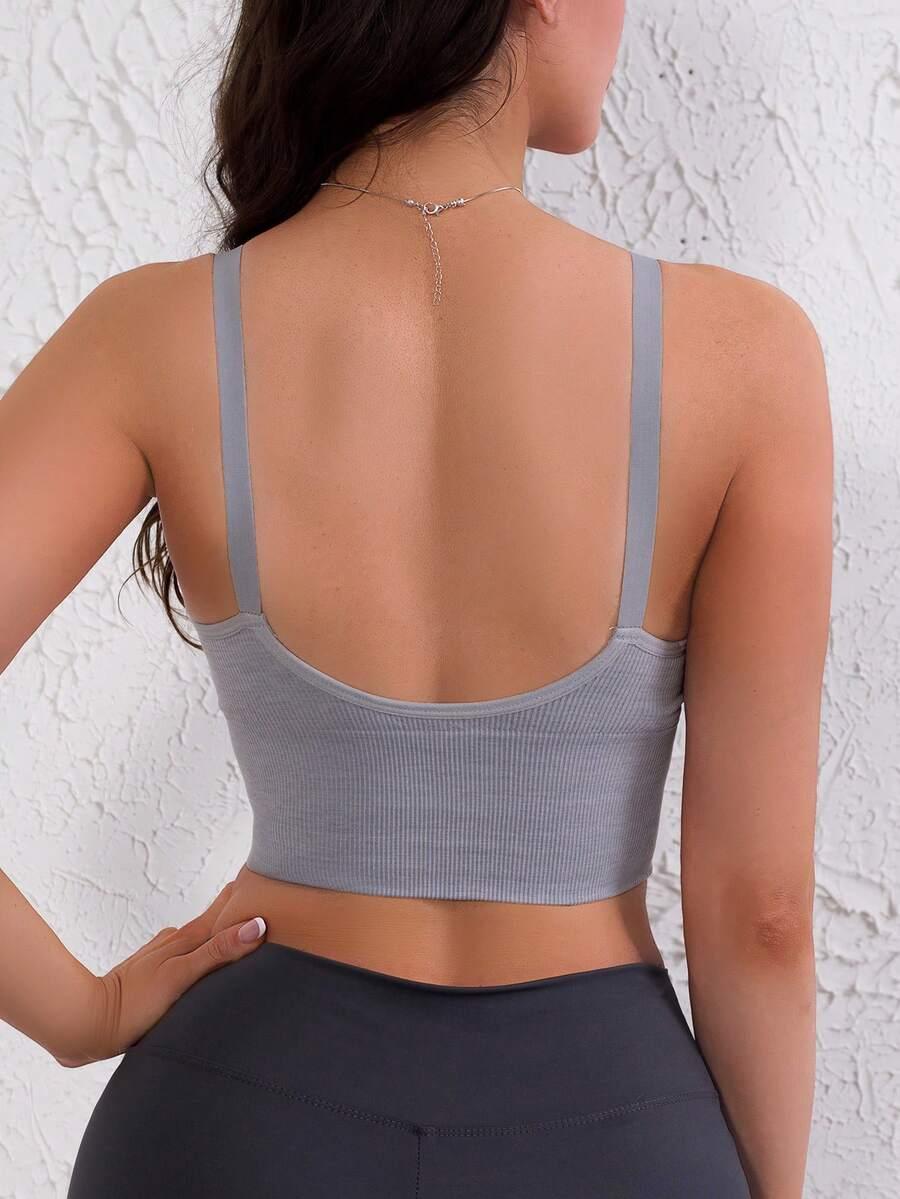 SHEIN SZARY TOP SPORTOWY S09__S