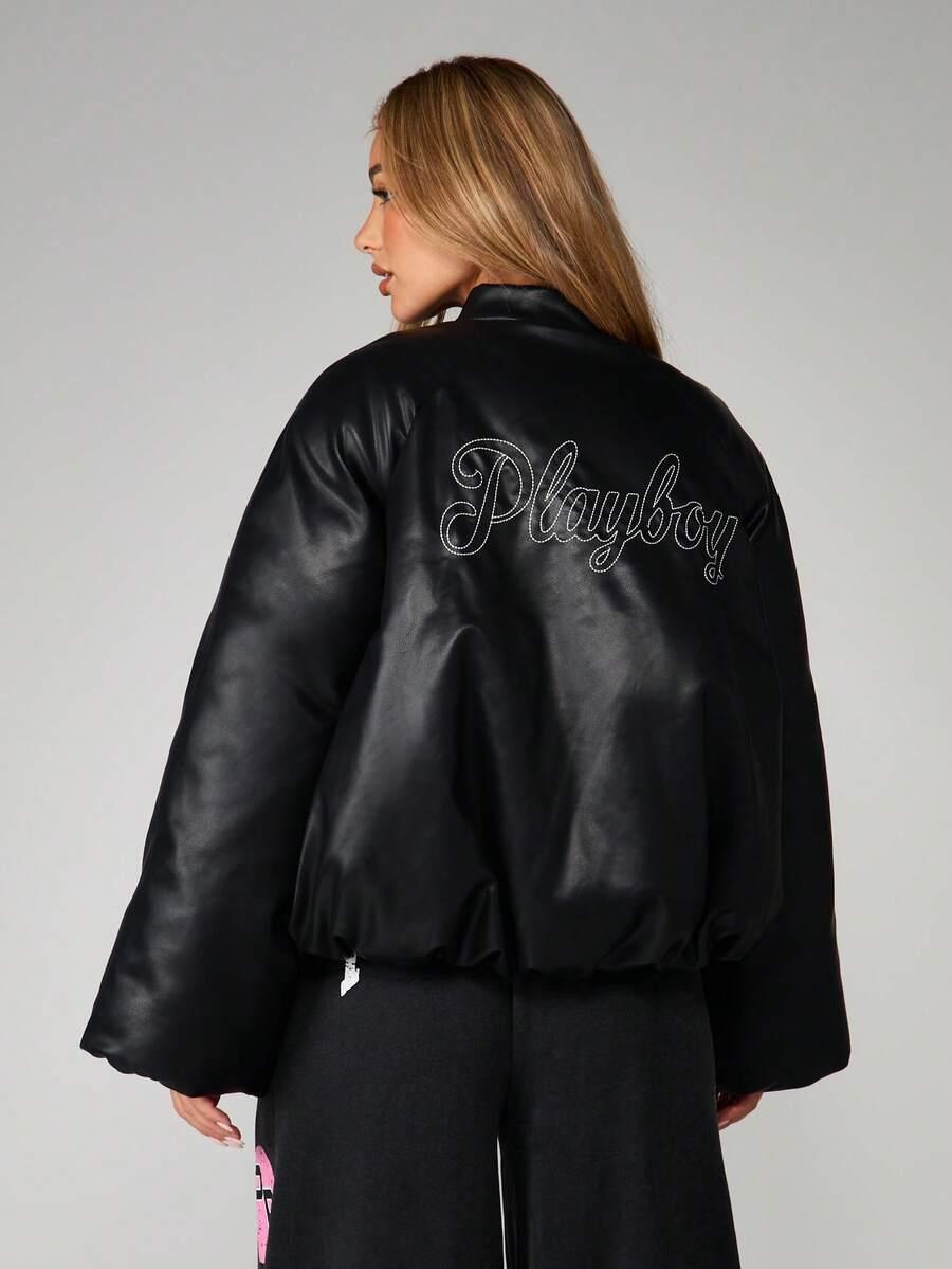 MISSGUIDED CZARNA KURTKA ZAMEK W01__L
