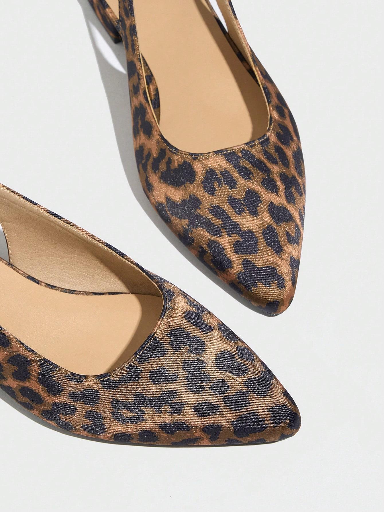 SHEIN CZÓŁENKA PŁASKI OBCAS ANIMAL PRINT S06__40
