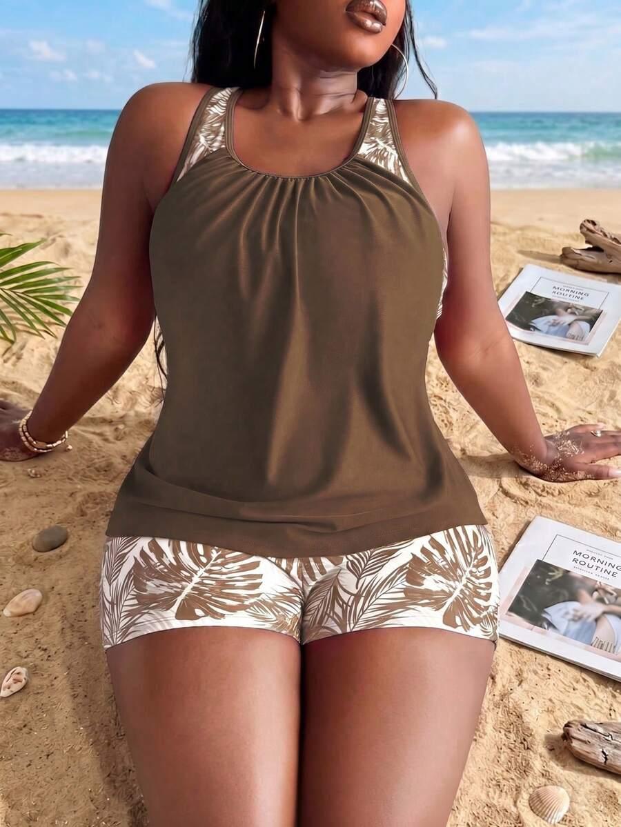 SHEIN DWUCZĘŚCIOWY STRÓJ KĄPIELOWY S09__50