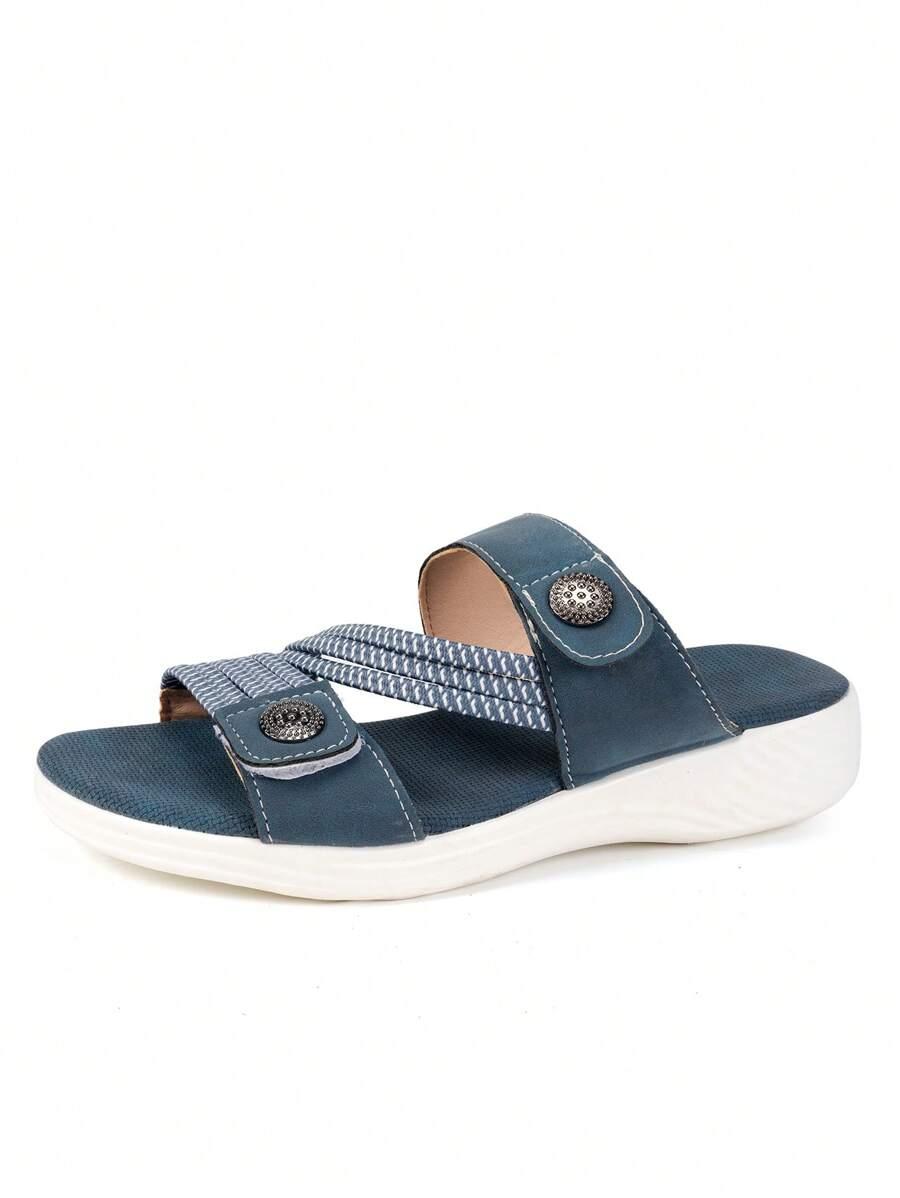 SHEIN NIEBIESKIE KLAPKI CASUAL S06__36