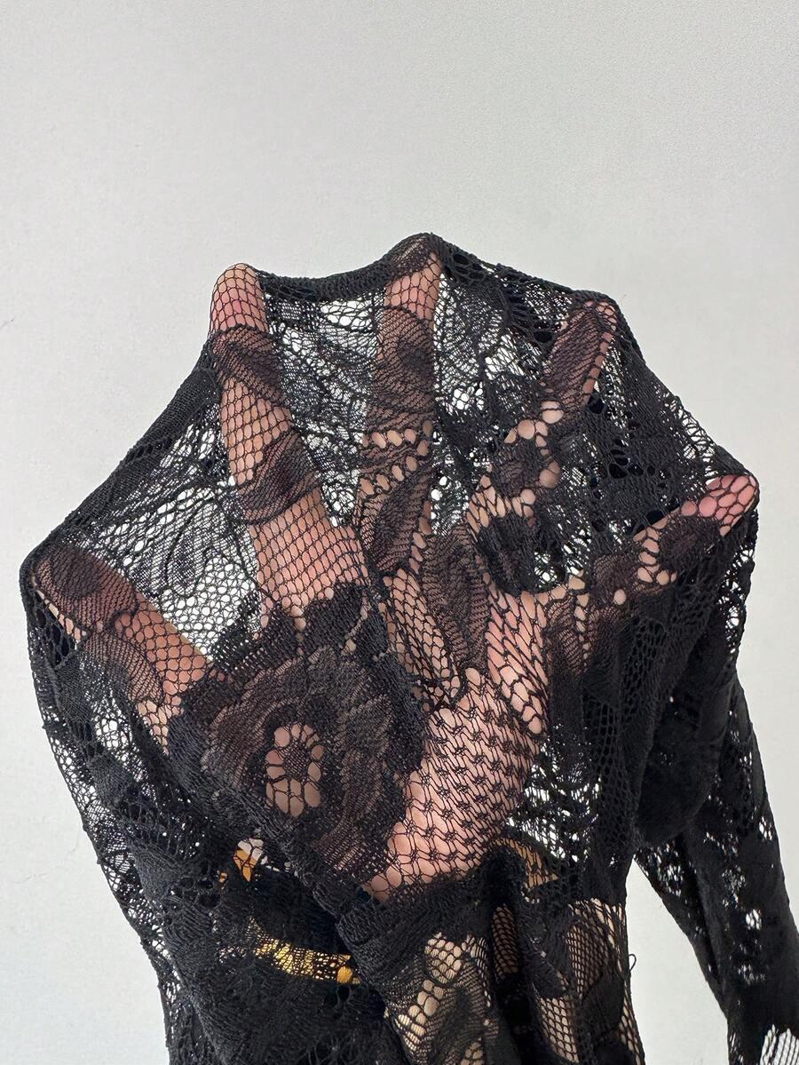 SHEIN MAXI SUKIENKA KORONKA S06__M
