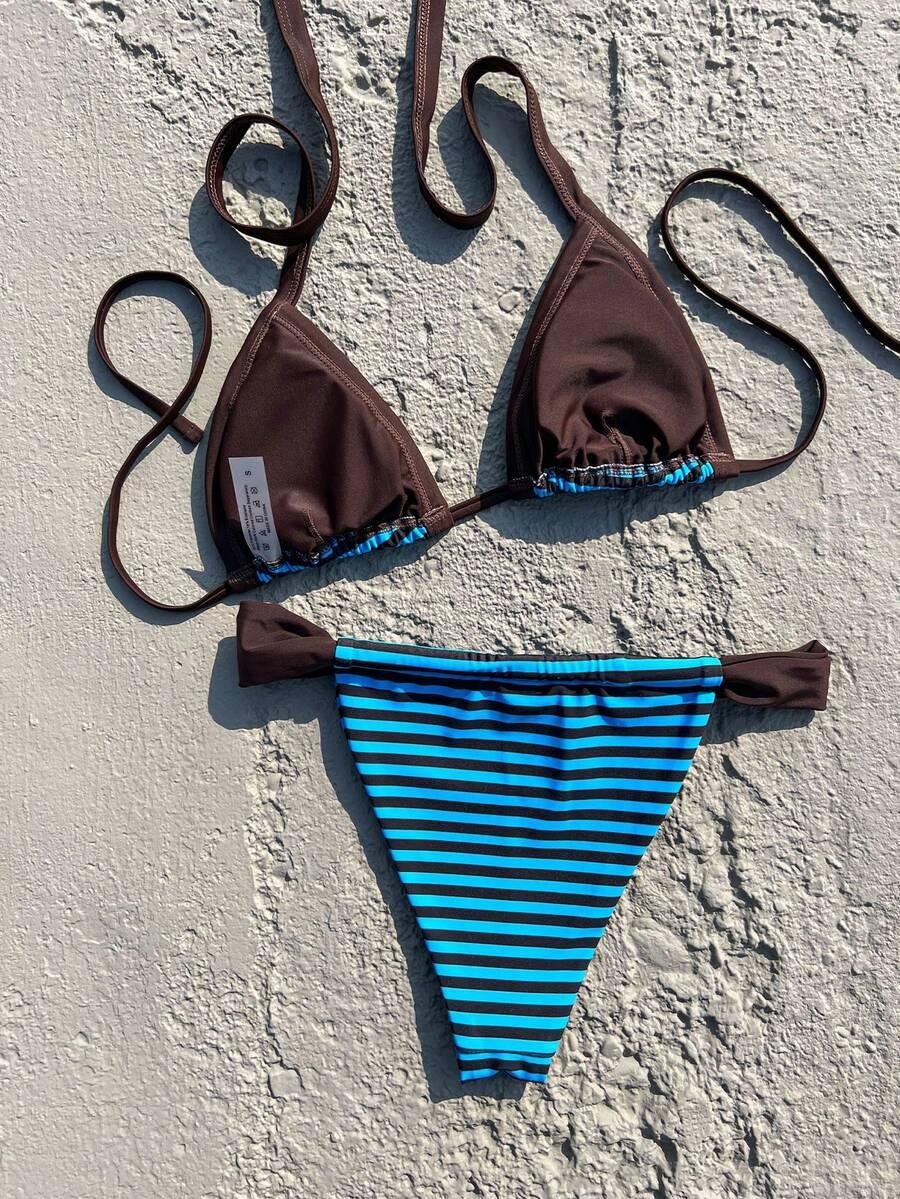 SHEIN DWUCZĘŚCIOWY STRÓJ KĄPIELOWY S09__S