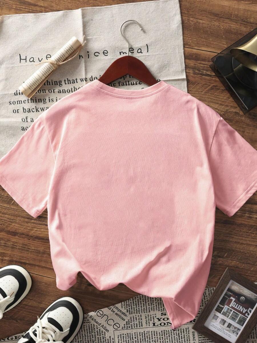SHEIN T-SHIRT NADRUK 3-PACK S06__152/158