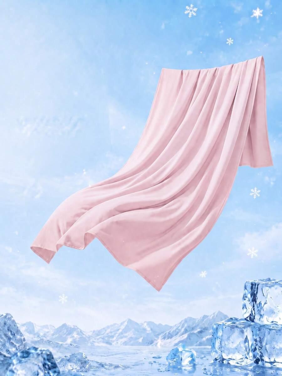 SHEIN RÓŻOWY KOC CHŁODZĄCY S07__220X240