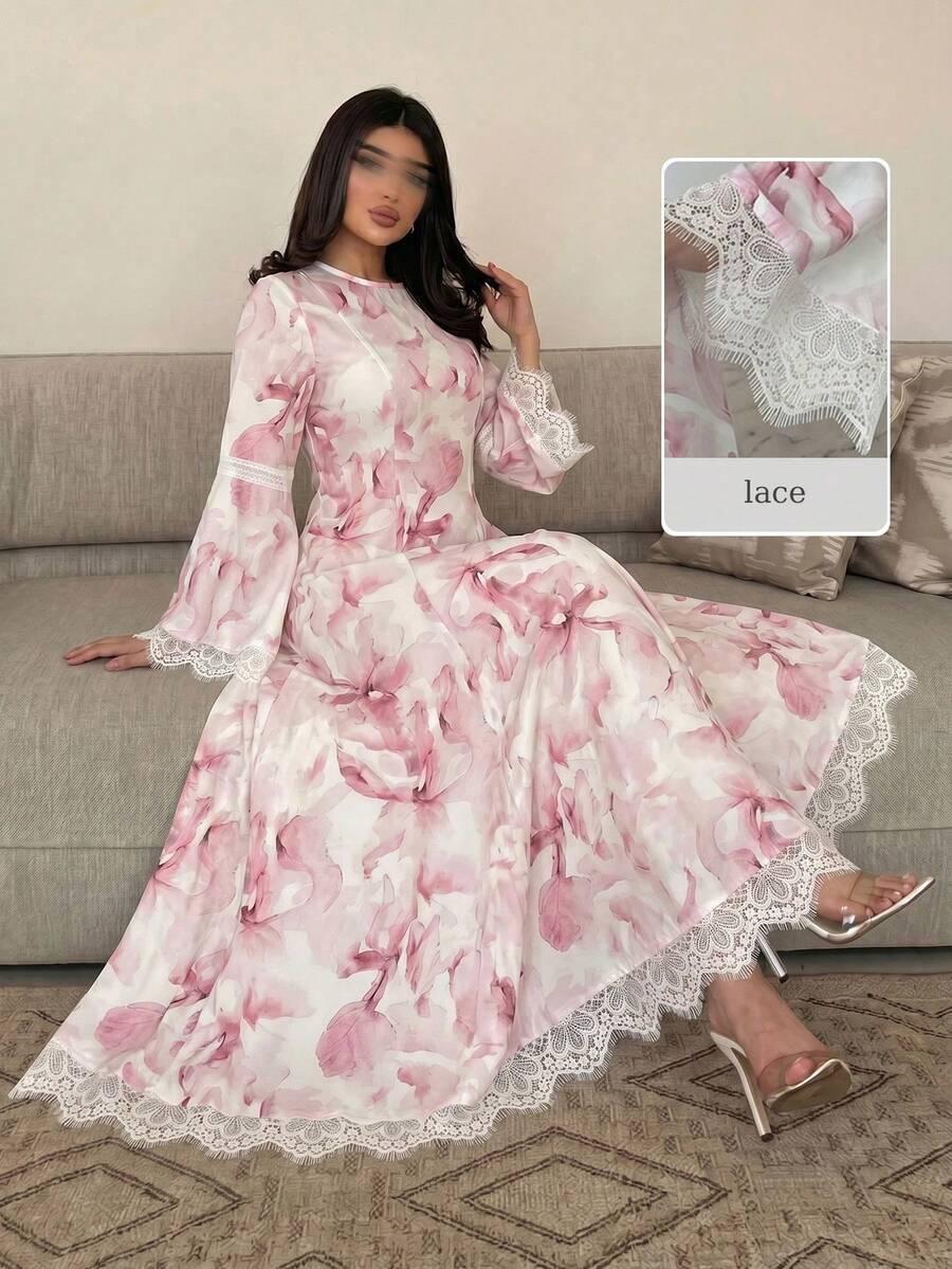 YASMYNA MAXI SUKIENKA KWIATY S06__L