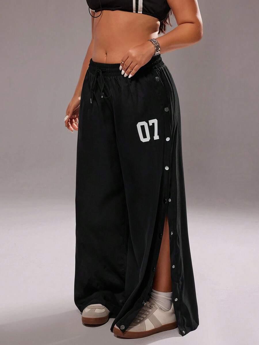 SHEIN CZARNE SPODNIE CASUAL S06__48