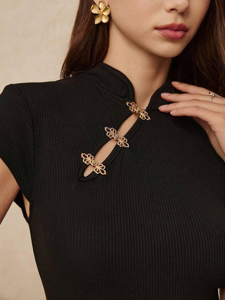 SHEIN TOP KRÓTKI RĘKAW