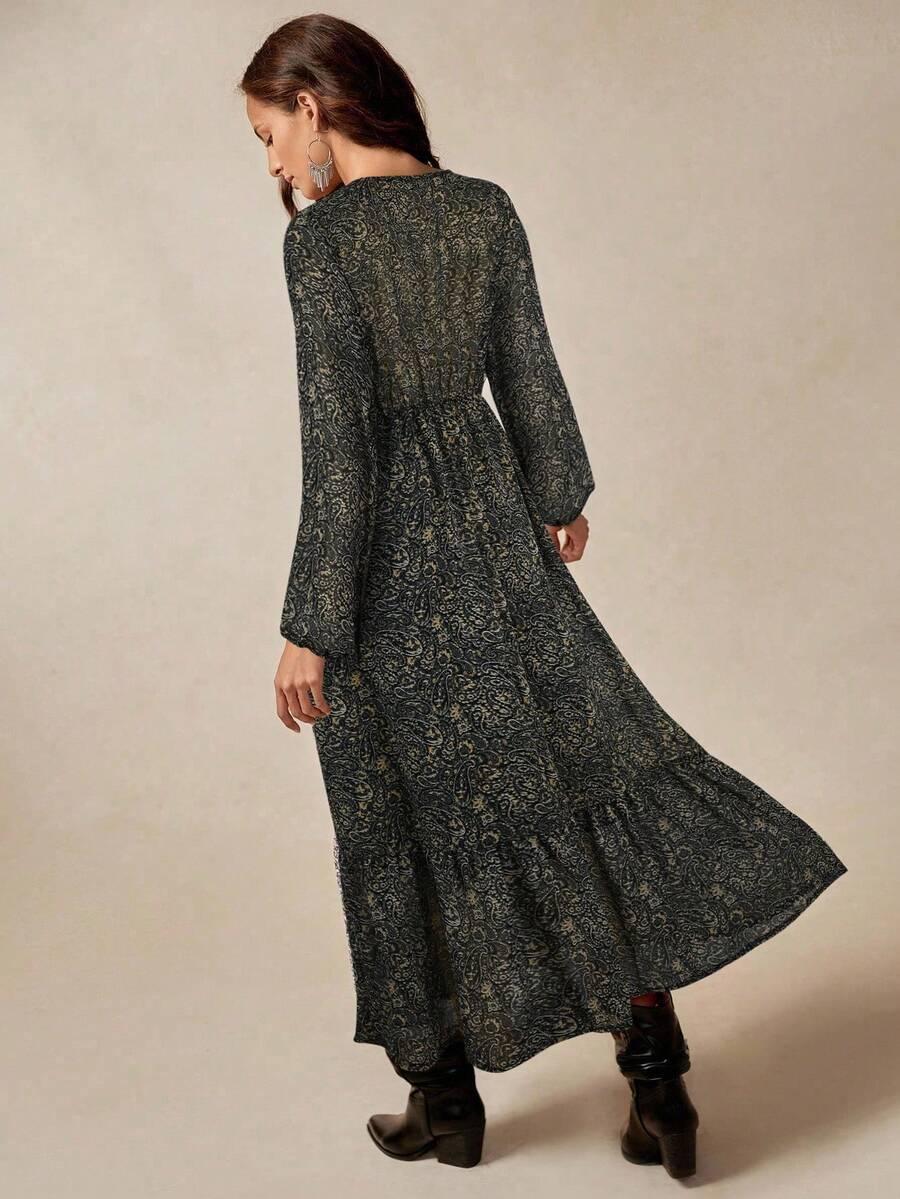 FLORISOLE MAXI SUKIENKA PRINT S06__M