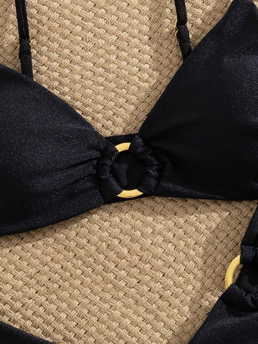 SHEIN DWUCZĘŚCIOWY STRÓJ KĄPIELOWY S09__M