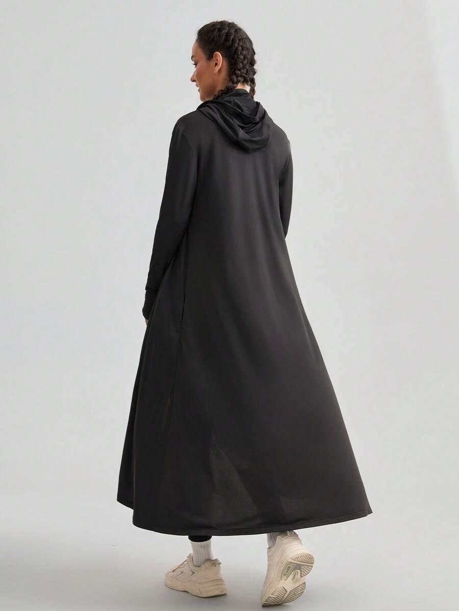 SHEIN KURTKA PRZECIWSŁONECZNA OCHRONA UV KAPTUR MASKA PK01__S