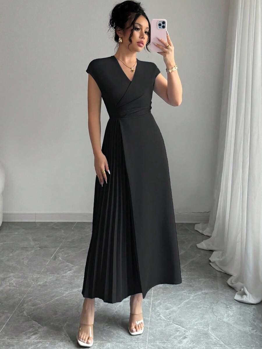 ELENZGA CZARNA MAXI SUKIENKA S09__M